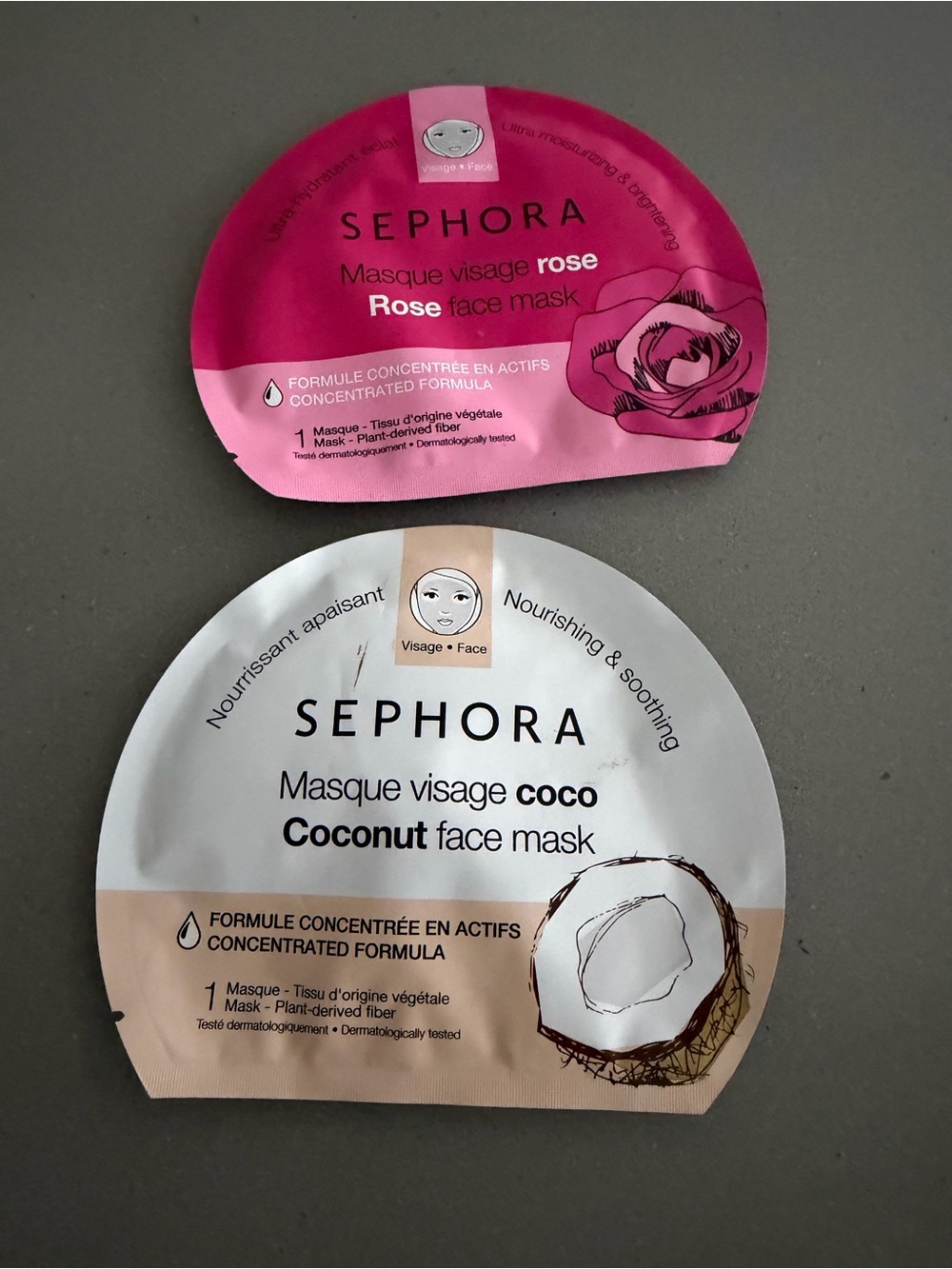 Sephora Rose Face Mask - Pink coconut face mask | Hydrating Sheet Mask